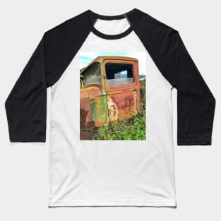 Resting and peacefully rusting in a field Baseball T-Shirt